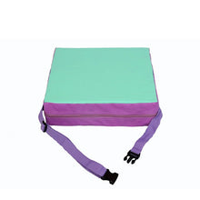 Load image into Gallery viewer, Kids Portable High Chair Booster Seat Cushion for Table Dismountable Toddler Washable Travel Thick Chair Seat Pads Buckle Strap