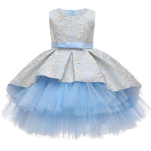 Load image into Gallery viewer, Flower Vintage Embroidery Baby Girls Dress Opening Ceremony Clothing Tutu Party Elegant Wear Girls Princess Dress Kids Vestidos