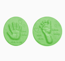 Load image into Gallery viewer, 40g Baby Handprint bebe Footprint DIY Toys paw print pad Parent-child Hand Inkpad Fingerprint aby footprint ultra light