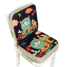 Load image into Gallery viewer, JXM Baby Dining Chair Booster Cushion Cartoon Kids High Chair Seat Pad Chair Heightening Cushion Child Pram Chair Increasing Mat