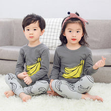 Load image into Gallery viewer, Kids Pajamas 2020 Autumn Girls Boys Sleepwear Nightwear Baby Infant Clothes Animal Cartoon Pajama Sets Cotton Children's Pyjamas