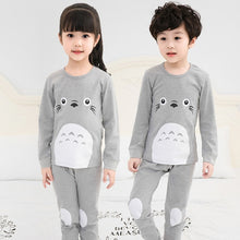 Load image into Gallery viewer, Kids Pajamas 2020 Autumn Girls Boys Sleepwear Nightwear Baby Infant Clothes Animal Cartoon Pajama Sets Cotton Children's Pyjamas