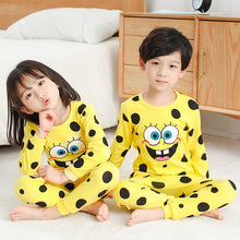 Load image into Gallery viewer, Kids Pajamas 2020 Autumn Girls Boys Sleepwear Nightwear Baby Infant Clothes Animal Cartoon Pajama Sets Cotton Children's Pyjamas