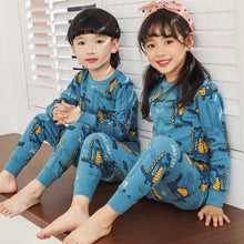 Load image into Gallery viewer, Kids Pajamas 2020 Autumn Girls Boys Sleepwear Nightwear Baby Infant Clothes Animal Cartoon Pajama Sets Cotton Children's Pyjamas