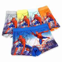 Load image into Gallery viewer, 6pcs/lot Kids Panties Boys Boxer Briefs Underwear Baby Boys Cartoon Cotton Panty Teenagers For Children