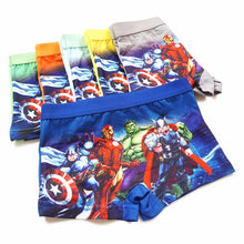 Load image into Gallery viewer, 6pcs/lot Kids Panties Boys Boxer Briefs Underwear Baby Boys Cartoon Cotton Panty Teenagers For Children