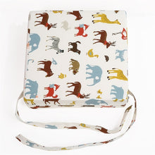 Load image into Gallery viewer, Kids Portable High Chair Booster Seat Cushion for Table Dismountable Toddler Washable Travel Thick Chair Seat Pads Buckle Strap
