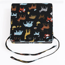 Load image into Gallery viewer, Kids Portable High Chair Booster Seat Cushion for Table Dismountable Toddler Washable Travel Thick Chair Seat Pads Buckle Strap
