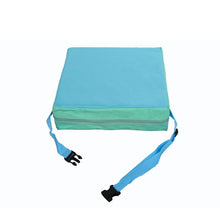 Load image into Gallery viewer, Kids Portable High Chair Booster Seat Cushion for Table Dismountable Toddler Washable Travel Thick Chair Seat Pads Buckle Strap
