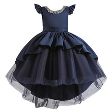 Load image into Gallery viewer, Flower Vintage Embroidery Baby Girls Dress Opening Ceremony Clothing Tutu Party Elegant Wear Girls Princess Dress Kids Vestidos
