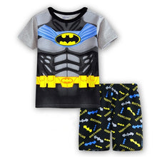 Load image into Gallery viewer, Children's Pajamas Summer Short-sleeved t shirt + shorts sports set Kids Pyjamas Boys Girls Pajamas Baby Sleepers Sleepwear 2-7T
