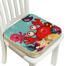 Load image into Gallery viewer, JXM Baby Dining Chair Booster Cushion Cartoon Kids High Chair Seat Pad Chair Heightening Cushion Child Pram Chair Increasing Mat
