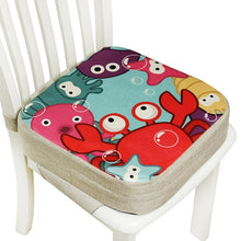 Load image into Gallery viewer, JXM Baby Dining Chair Booster Cushion Cartoon Kids High Chair Seat Pad Chair Heightening Cushion Child Pram Chair Increasing Mat
