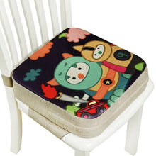 Load image into Gallery viewer, JXM Baby Dining Chair Booster Cushion Cartoon Kids High Chair Seat Pad Chair Heightening Cushion Child Pram Chair Increasing Mat
