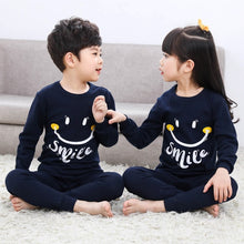 Load image into Gallery viewer, Kids Pajamas 2020 Autumn Girls Boys Sleepwear Nightwear Baby Infant Clothes Animal Cartoon Pajama Sets Cotton Children's Pyjamas
