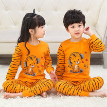 Load image into Gallery viewer, Kids Pajamas 2020 Autumn Girls Boys Sleepwear Nightwear Baby Infant Clothes Animal Cartoon Pajama Sets Cotton Children's Pyjamas
