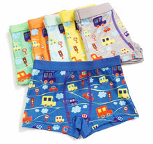 Load image into Gallery viewer, 6pcs/lot Kids Panties Boys Boxer Briefs Underwear Baby Boys Cartoon Cotton Panty Teenagers For Children
